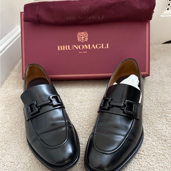 Bruno Magli Black Men's Loafers size Men’s US 9